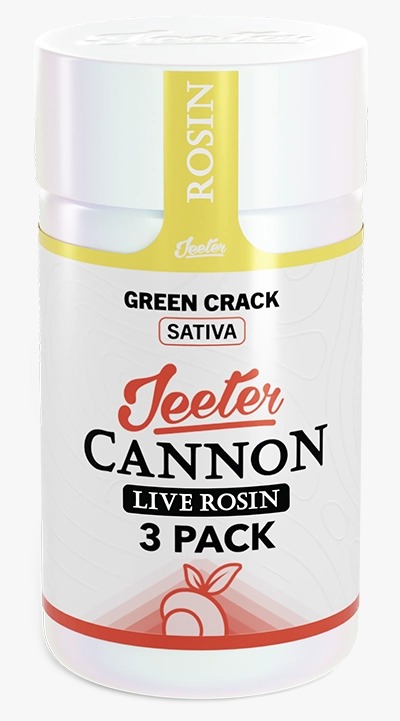 Jeeter Pre Roll Cannon Green Crack