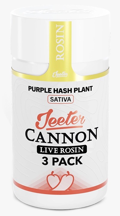 Jeeter Pre Roll Cannon Purple Hash Plant